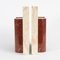 Art Deco Marble Bookends, 1950s, Set of 2 1