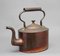 Large 19th Century Brass Copper Kettle 8