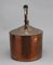 Large 19th Century Brass Copper Kettle 3