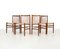 Vintage Model J80 Dining Chairs by Jørgen Bækmark for FDB Møbler, 1950s, Set of 4 9