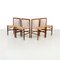 Vintage Model J80 Dining Chairs by Jørgen Bækmark for FDB Møbler, 1950s, Set of 4 5