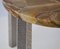 Tavolino da caffè moderno in onice con base in acciaio molato a mano in Italia di Cupioli, Immagine 3