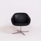 Black Leather Lounge Chair by Pearson Lloyd for Walter Knoll / Wilhelm Knoll, 1990s 2
