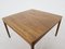Square Rosewood Coffee Table, 1960s, Image 6