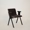 Mid-Century Italian Black and Gray Velvet Armchair from Olivetti Synthesis, 1960s 5
