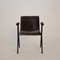Mid-Century Italian Black and Gray Velvet Armchair from Olivetti Synthesis, 1960s 12