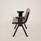 Mid-Century Italian Black and Gray Velvet Armchair from Olivetti Synthesis, 1960s 9