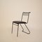 Italian Metal and Leather Dining Chair, 1980s 1