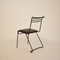 Italian Metal and Leather Dining Chair, 1980s 8