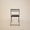 Italian Metal and Leather Dining Chair, 1980s 5
