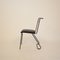 Italian Metal and Leather Dining Chair, 1980s 9