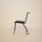 Italian Metal and Leather Dining Chair, 1980s, Image 9