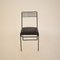 Italian Metal and Leather Dining Chair, 1980s 7