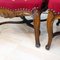 Barocke Vintage Armlehnstühle mit bestickten Bezügen, 2er Set 12