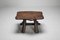 Rustic Pine Wood Side Table, 1950s, Image 2