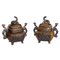 Antique Bronze Incense Burners, Set of 2 1