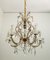 Mid-Century Italian Crystal Ceiling Lamp, 1950s 5