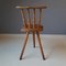 19th Century Wooden Tripod Side Chair, Image 4