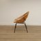 Rattan Lounge Chair by H. Broekhuizen for Rohé Noordwolde, 1960s 8