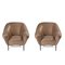 Mid-Century Leather Armchairs, Set of 2, Image 1