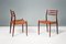 Rosewood Model 78 Dining Chairs by Niels Otto Møller for J.L. Møllers, 1962, Set of 8 1