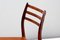 Rosewood Model 78 Dining Chairs by Niels Otto Møller for J.L. Møllers, 1962, Set of 8 7