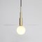 Lampada Spinode minimalista con disco piatto in ottone di Balance Lamp, Immagine 2