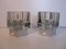 Vintage Aluminum and Glass Wall Lamps from Peill & Putzler, 1970s, Set of 2 8