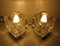 Vintage Aluminum and Glass Wall Lamps from Peill & Putzler, 1970s, Set of 2 10