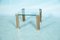 Brass and Glass Model T14 Coffee Table by Peter Ghyczy for Ghyczy, 1970s 6