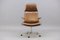 Vintage Brown Leather JK 9451 Swivel Chair by Jørgen Kastholm for Kill International, Image 2