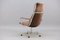 Vintage Brown Leather JK 9451 Swivel Chair by Jørgen Kastholm for Kill International, Image 7
