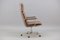 Vintage Brown Leather JK 9451 Swivel Chair by Jørgen Kastholm for Kill International 3