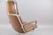 Vintage Brown Leather JK 9451 Swivel Chair by Jørgen Kastholm for Kill International 9