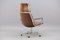 Vintage Brown Leather JK 9451 Swivel Chair by Jørgen Kastholm for Kill International, Image 6