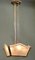 Lámpara colgante francesa Art Déco, años 30, Imagen 2