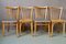 Mid-Century Bistro Chairs, 1950s, Set of 4 3