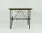 Table d'Appoint Mid-Century en Métal et Teck 3