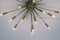 Lampada da soffitto grande brutalista Sputnik Mid-Century, Italia, anni '50, Immagine 7