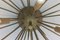 Lampada da soffitto grande brutalista Sputnik Mid-Century, Italia, anni '50, Immagine 13