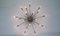 Large Mid-Century Italian Brutalist Sputnik Ceiling Lamp, 1950s 3