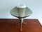 Mid-Century Glass and Metal Tripod Table Lamp, 1960s, Image 3