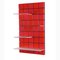 Unità di mensole Confetti rosso vermilio di Per Bäckström per Pellington Design, Immagine 2