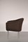 Easy Chair with Brown and Orange Wool Upholstery by Kho Liang le for Artifort, 1960s 3