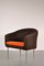 Easy Chair with Brown and Orange Wool Upholstery by Kho Liang le for Artifort, 1960s, Image 1