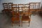 Antique French Bistro Chairs, Set of 9, Image 13