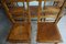 Antique French Bistro Chairs, Set of 9 12