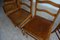 Antique French Bistro Chairs, Set of 9 8