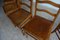 Antique French Bistro Chairs, Set of 9, Image 8