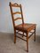Antique French Bistro Chairs, Set of 9, Image 1
